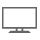 Télévision écran plat câblée